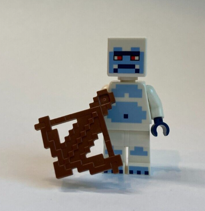 Lego Yeti Minifigure Minecraft 21186 Ice Castle min130 figure