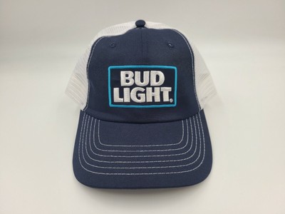 Bud Light Mesh Trucker Snapback Hat Cap 