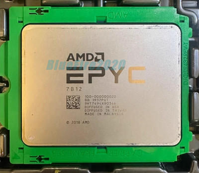AMD Epyc 7B12 64 Core 128 Thread 2.25GHz / 3.30GHz 240W CPU Processor (Unlocked)