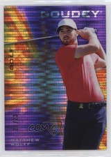 2021 Goodwin Champions Goudey Platinum Purple Pulsar 21/23 Matthew Wolff #G7 5l1