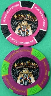 Harley Davidson Full Color Poker Chip Horny Toad HD in Temple, Texas (Pick 1)