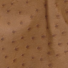 Faux Ostrich Hide Camel Upholstery Vinyl - By the Yard - OSTCAM