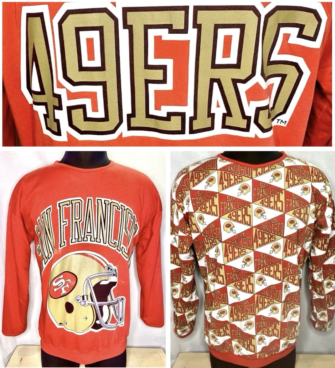 ✅️ USA製 NUTMEG アメフト 49ERS スウェット M トレーナー Nutmeg San Francisco 49ers NFL Sweatshirts for sale | eBay