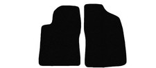 Vorne Veloursfußmatten für Citroen XM liftback, kombi 1989-2000, Schwarz Velour