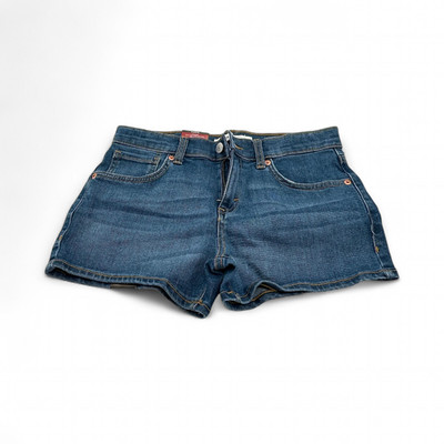 Levi's Girls Denim Shorts XL 14/16 Athens Without Destruction Blue