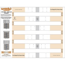 Woodys Stud Template 2.86 - Single Ply 286S-T...