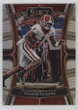 2023 Panini Select Draft Picks Concourse Silver Prizm George Pickens #67 19wr