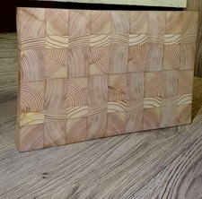 End Grain Chopping Serving Cutting Board Handmade Safety Protection Easy Clean