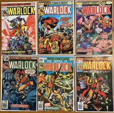 Warlock Vol 1 High To Low Grade Lot Of 6 (10-15)