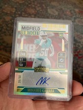 2024 Panini Contenders NFL No. 206 Mohamed Kamara Rookie Midfield Auto 49/50