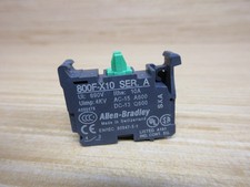Allen Bradley 800F-X10 Contact Block Pack of 3 