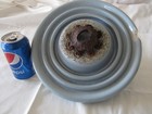 VTG 1920's Light Blue Porcelain Ceramic Suspension Disk Insulator High Voltage — photo 5