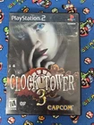 Clock Tower III 3 (PlayStation 2 PS2, ) Complete with Case & Manual