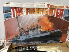 Revell Firefighter Fireboat New York Harbor Ship Model Kit H-389