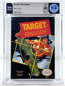 Renegade Target Set Nintendo NES New 1987 Factory Sealed WATA Graded TOP POP