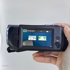 Sony Handycam HDR-CX405 With 30x Optical Zoom Zeiss Lens Camcorder - 85 New