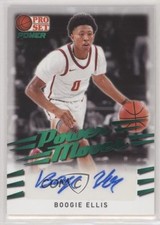 2021-22 Leaf Pro Set Power Moves Green Spectrum Foil 20/50 Boogie Ellis Auto 1b8