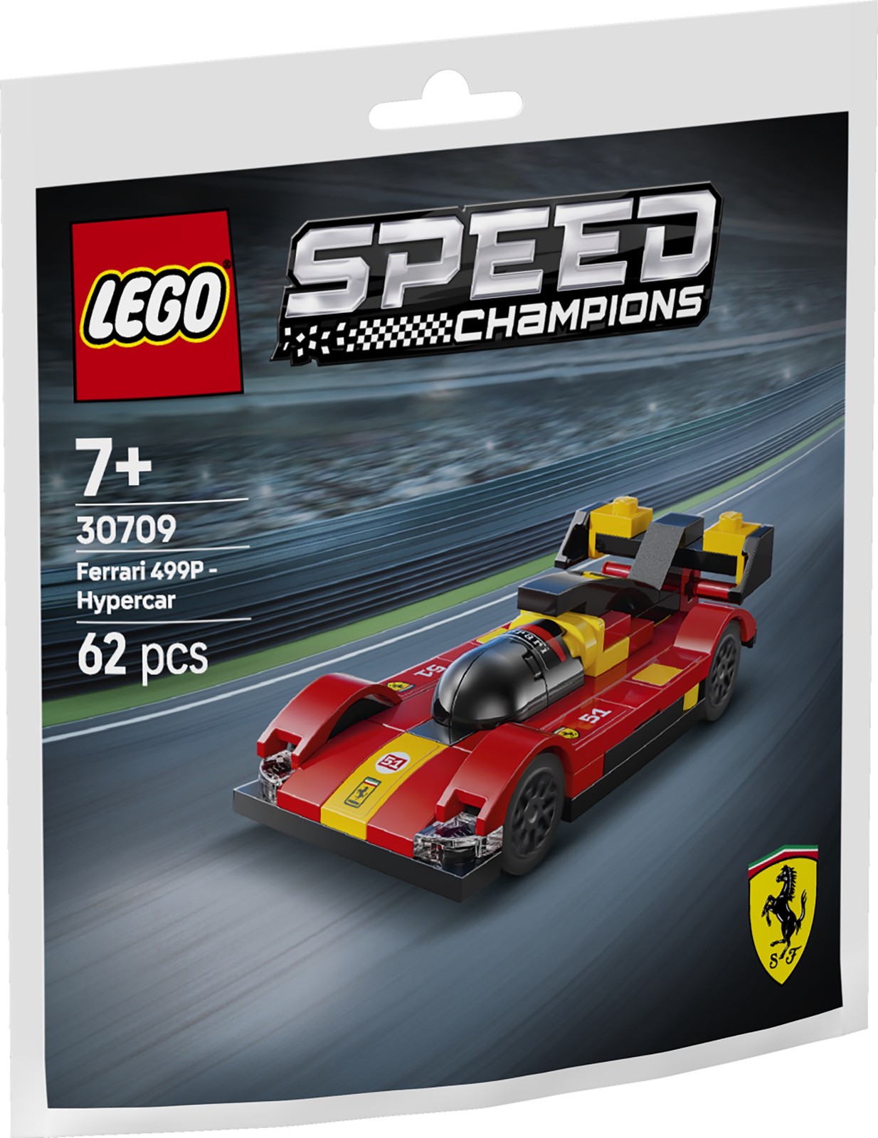 LEGO® Speed Champions 30709 - Ferrari 499P Supersportwagen