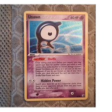 Pokémon Unown H H/28 Unseen Forces Holo Rare 60 HP 2005 Unlimited English on eBay