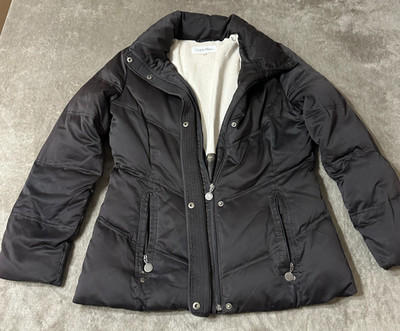 Calvin Klein Performance Women's Duck Down Feather Puffer Jacket Size Medium