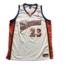 Golden State Warriors Jersey 2XL Jason Richardson Men’s Nike Vintage White Baske
