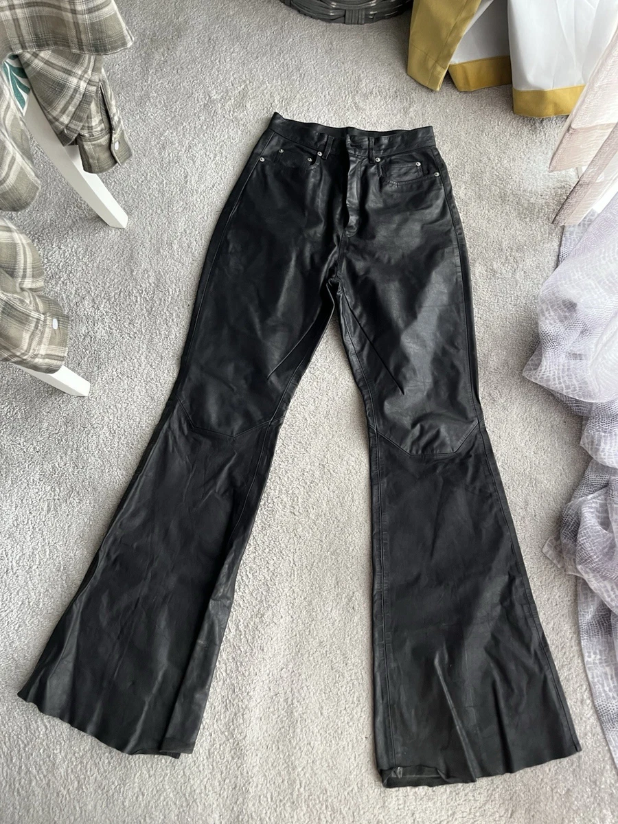 rickowensレディースレザーパンツ Rick Owens Leather Pants for Women for sale | eBay