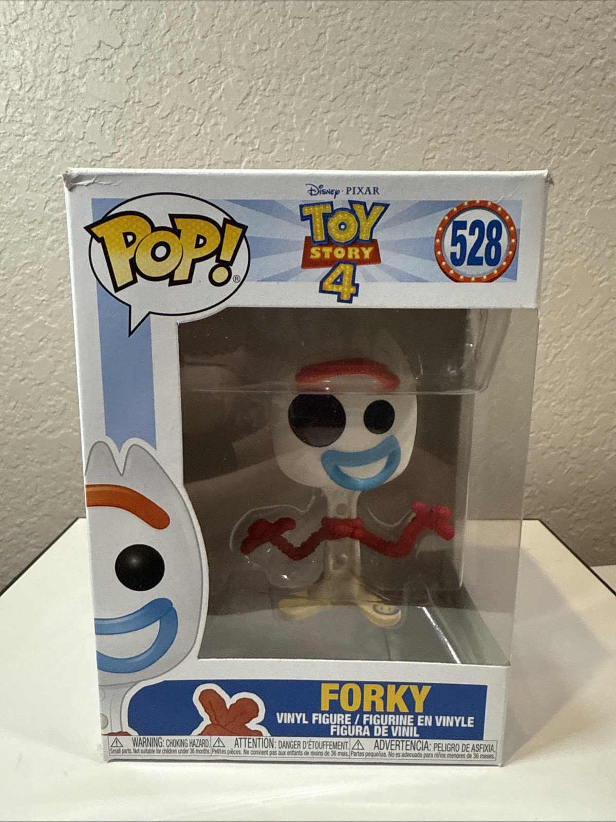 Funko Pop! Disney Pixar Toy Story 4 Forky #528 Vinyl Figure - Minor Box Damage
