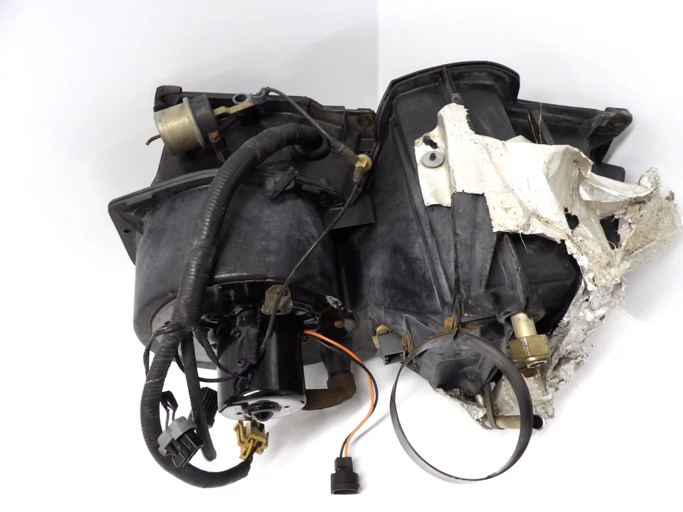 92-96 Ford F150 Bronco Engine Bay A/C evaporador núcleo carcaça ventilador ventilador caixa fabricante de equipamento original - Imagem 3 de 4