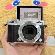 Nikon 1 J5 20.8 MP DSLR Mirrorless Digital Camera English Body Only - Silver