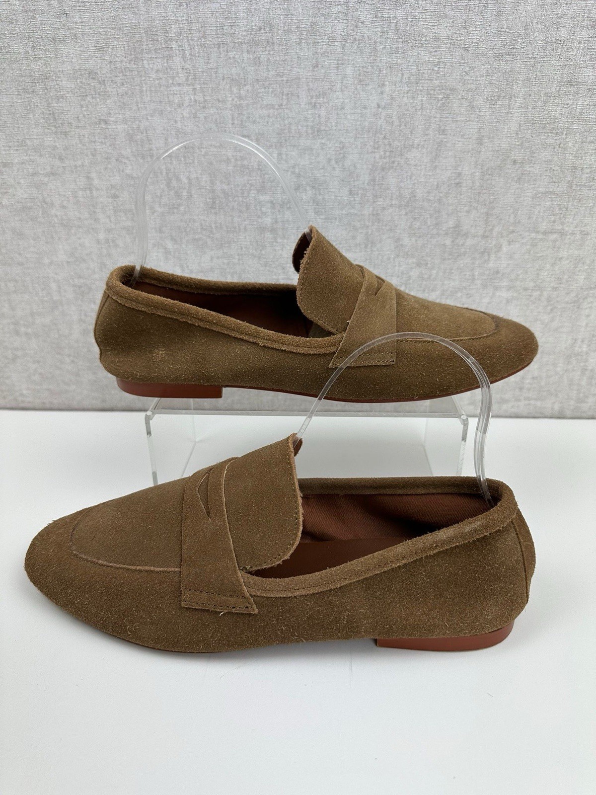 And Weekend A Piedi The Sunday Papers Loafer Brown Suede EUR 40 image 2
