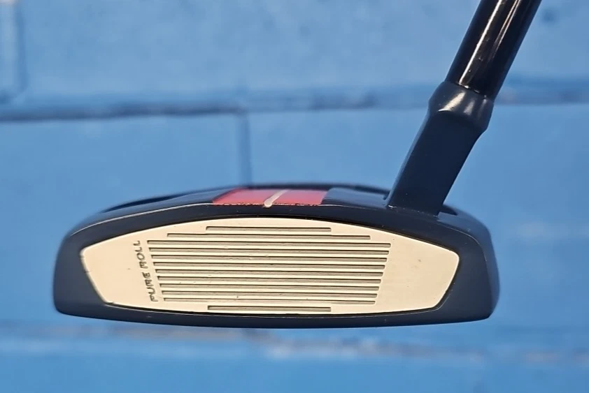 CUSTOM BLUE & ORANGE TAYLORMADE SPIDER X PUTTER SUPER STROKE PISTOL GT 2.0 35" - Image 2 of 4