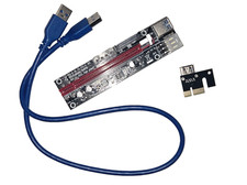 PCI-E 1x to 16x Powered USB 3.0 GPU Riser Extender Adapter