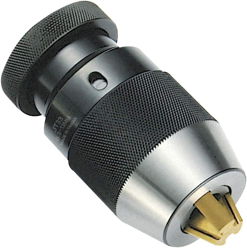 Titanium Jaws Heavy Duty Keyless Drill Chuck, JT33 Mount, 1/64
