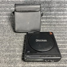 Vintage Sony Discman D-3 1987 Compact Disc Player w/ Carrying Case UNTESTED