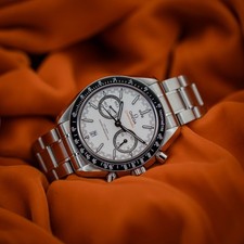 Omega Speedmaster Racing 2023 Full Set 329.30.44.51.04.001 White Dial