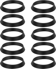 10 PCS Seal Ring Silicone Washer Waste Pipe Seal Ring Rubber Gasket Washers Plum