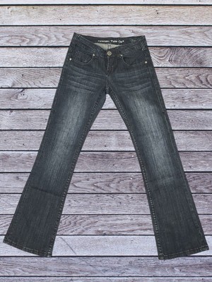 Cowgirl Tuff Forever Tuff Jeans Womens 25/31 Dark Blue Embroidered Bootcut Denim