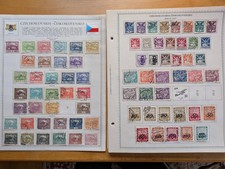 Extensive Belgium & Czechoslovakia on Minkus pgs to 1969, over 2,900 different