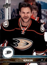2017-18 Upper Deck #4 Kevin Bieksa - HKY
