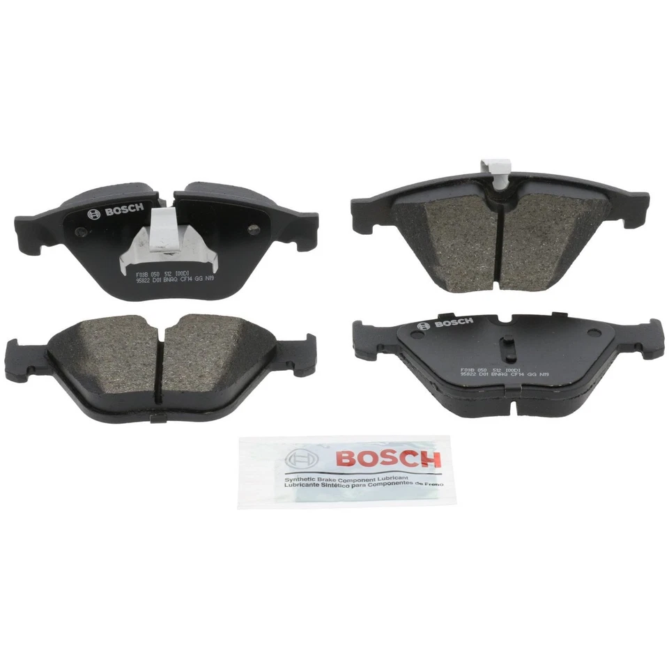 Комплект дисковых тормозных колодок Bosch BC1505 для 11–14 BMW 535i xDrive ActiveHybrid 5 - Изображение 2 из 4