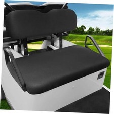 Universal Golf Cart Seat Covers Set for EZGO TXT/RXV, Club Car Black