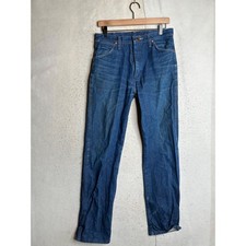 VTG Wrangler 13MWZ Cowboy Cut Jeans Mens 31x33 Blue Straight Leg Denim Pants