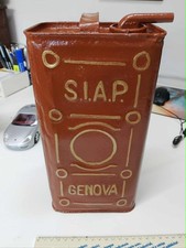 Latta Tanica Societa Italo Americana Petrolio Genova 1929 . SIAP Poi ESSO Epoca 