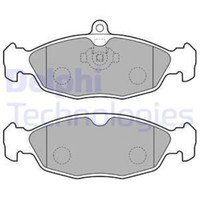 Delphi BremsbeläGe Bremsbelegsatz Hinten FüR Jaguar XJ XK8 Convertible