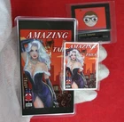 Amazing Spiderman Tails Marvel Exotic Comic 1 oz .999 Silver Bar Black Cat Dress