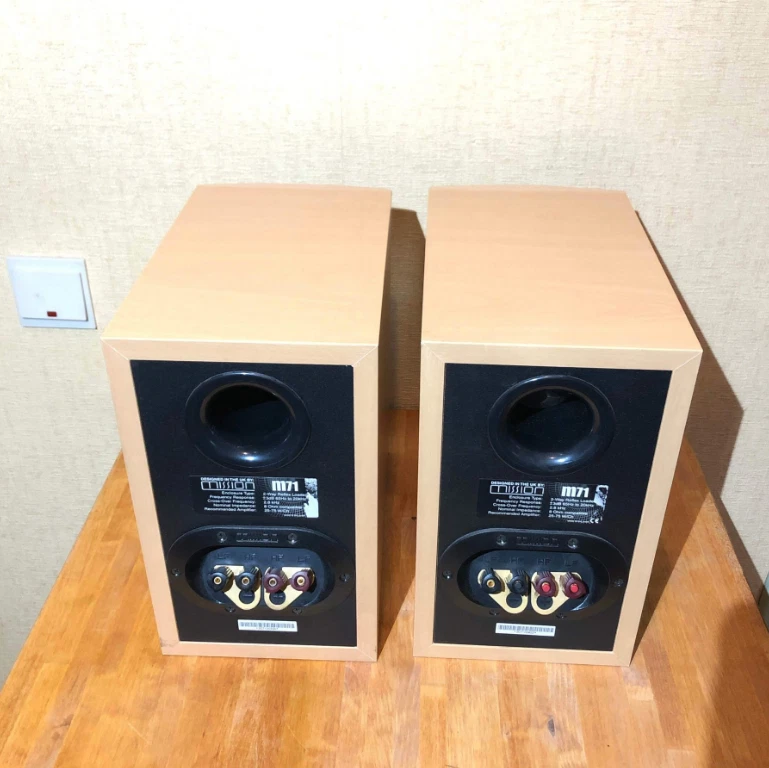 Coppia Diffusori Mission M71  color faggio - 2 vie - Rari in eccellente stato - Immagine 3 di 4