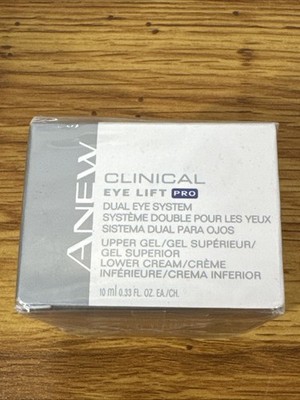New Avon Anew Clinical Eye Lift Pro Dual Eye System 10 ml .33 fl oz Factory Seal