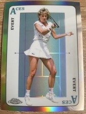Topps Chrome Tennis 2021 Aces Evert