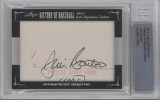 2012 Leaf History of Baseball Cut Signature Edition Jim Bouton Auto 1r9