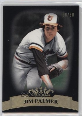2011 Topps Tier One Black Tier Three 9/50 Jim Palmer #22 HOF 6s6